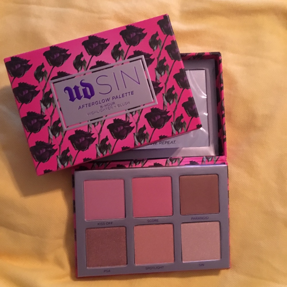 UD Sin afterglow palette